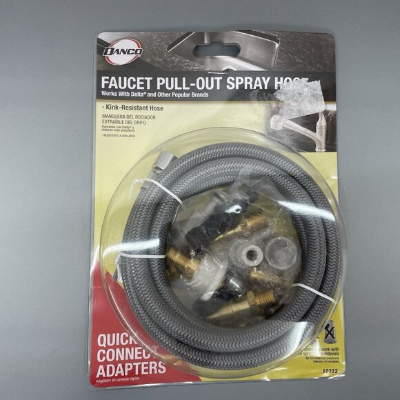 Danco Faucet Pullout Spray Hose Fittings Quick Connect Adapters 10912 - Picture 1 of 2